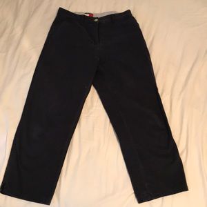 navy blue pants